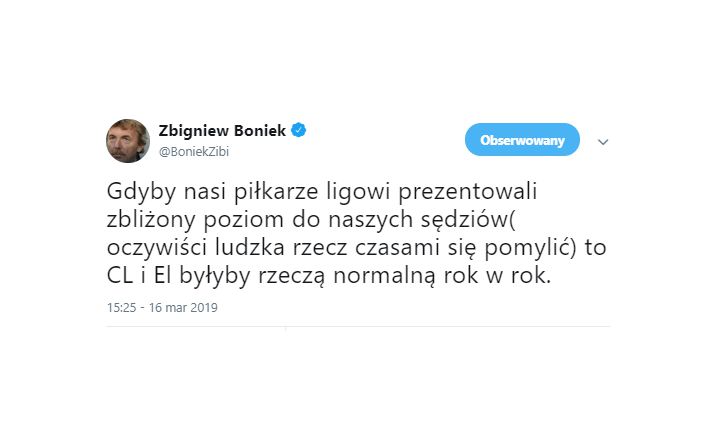 KONTROWERSYJNA opinia Zbigniewa Bońka... :D